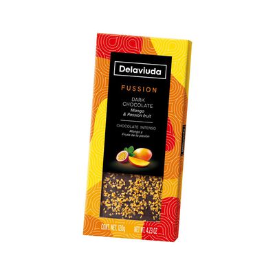 Fusion Dark Chocolate Mango and Passion Fruit 120g