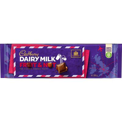 Dairy Milk Fruit Nut Tablet 300g