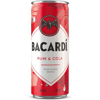Bacardi Rum & Cola 250ml