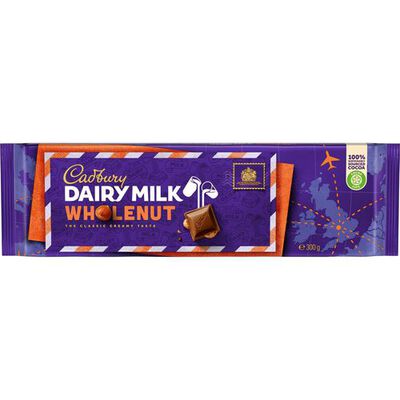 Dairy Milk Whole Nut Tablet 300g
