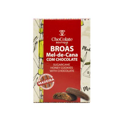 Box of Madeira Honey Cakes with Chocolate Caixa Broas de Mel da Madeira Com Chocolate