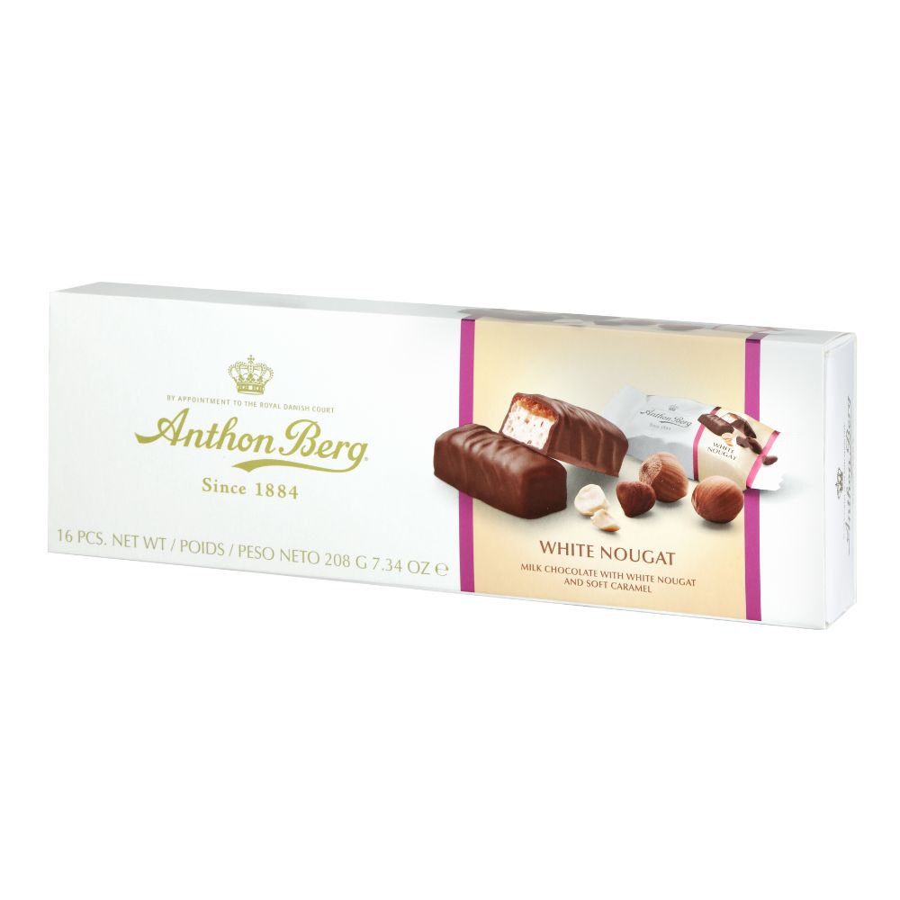 Anthon Berg White Nougat 208g image number null
