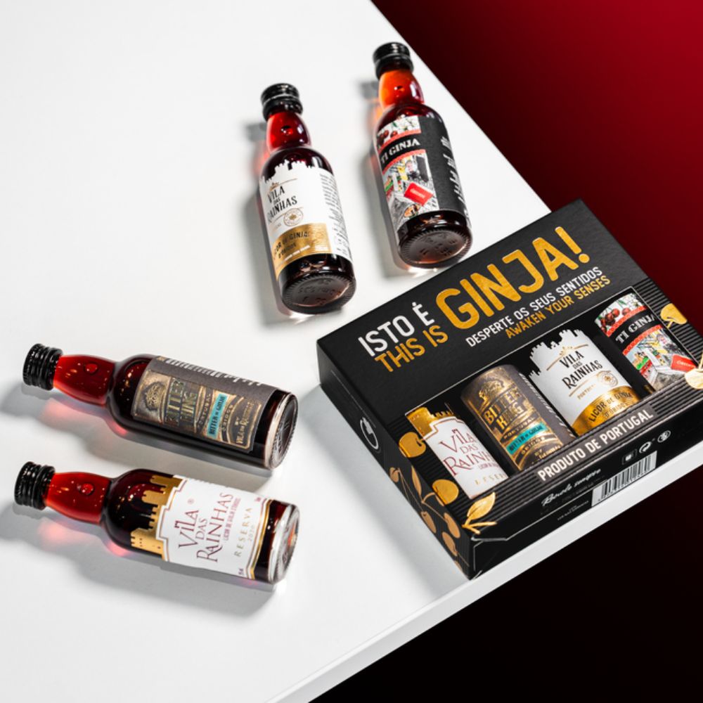 Pack Isto &eacute; Ginja 4X5cl sem fruto image number null