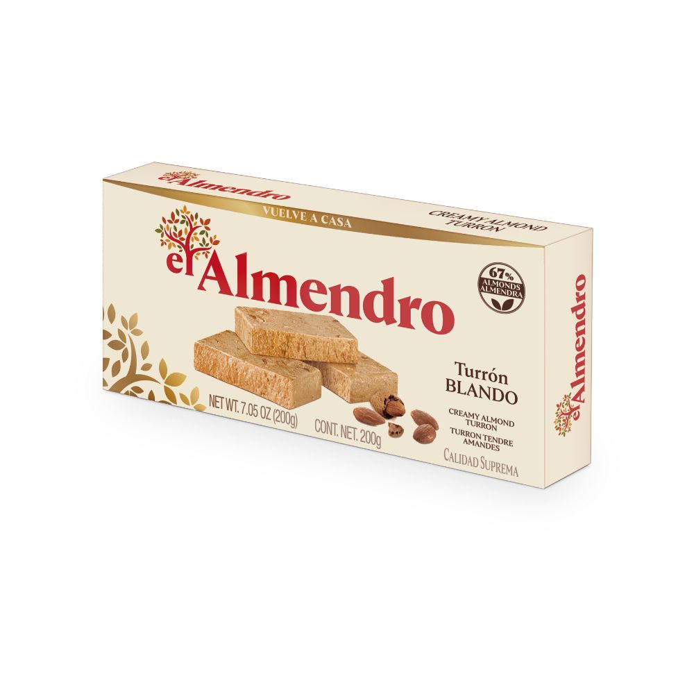 Turr&oacute;n Blando Creamy Almond 200gr image number null