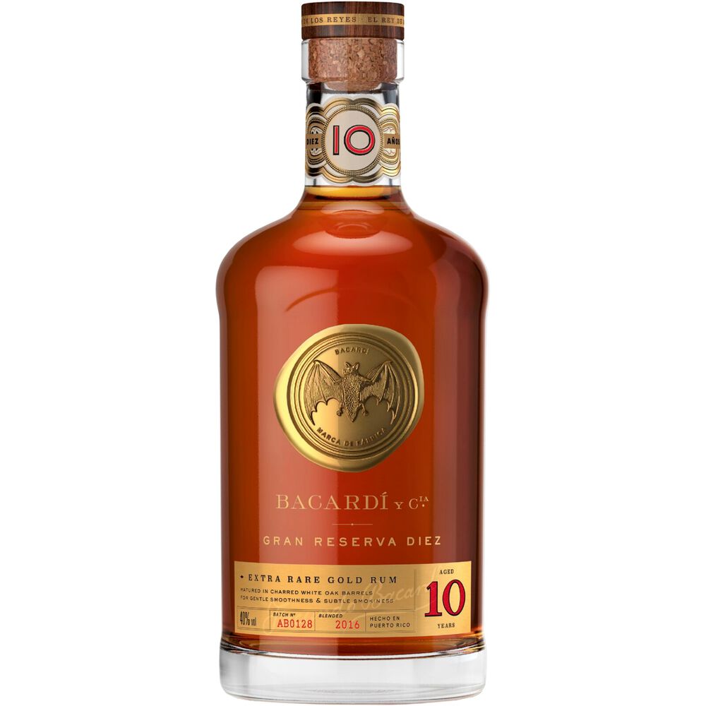 Bacardi 10YO 100cl image number null