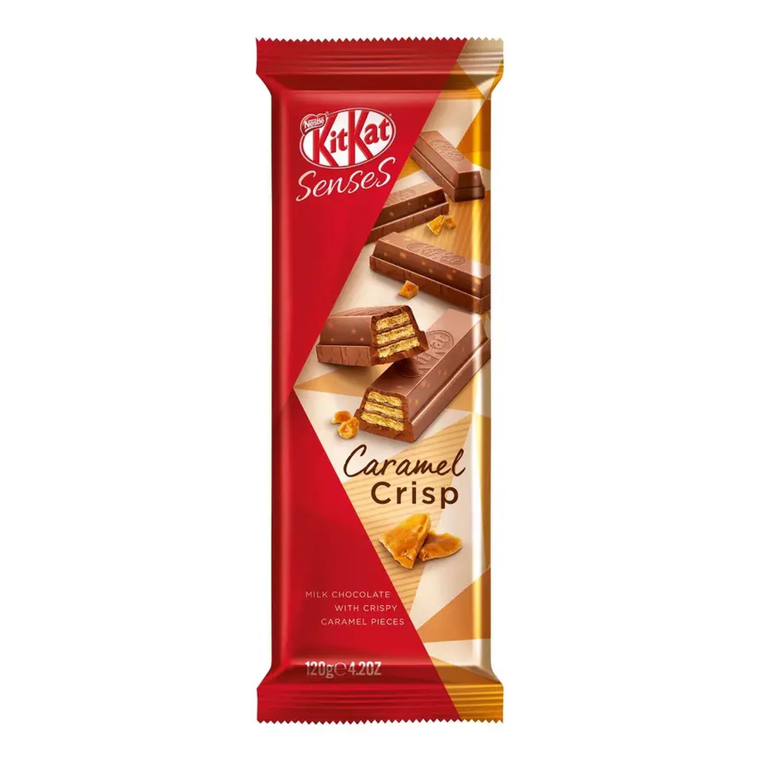 KitKat Senses Caramel Crisp Tablet 120g image number null