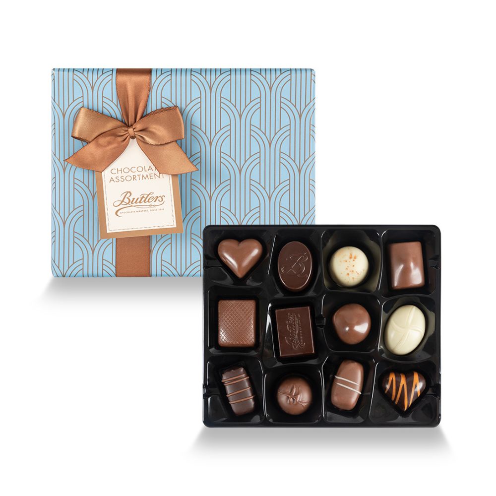 Butlers Blue Chocolate Ballotin 320g image number null