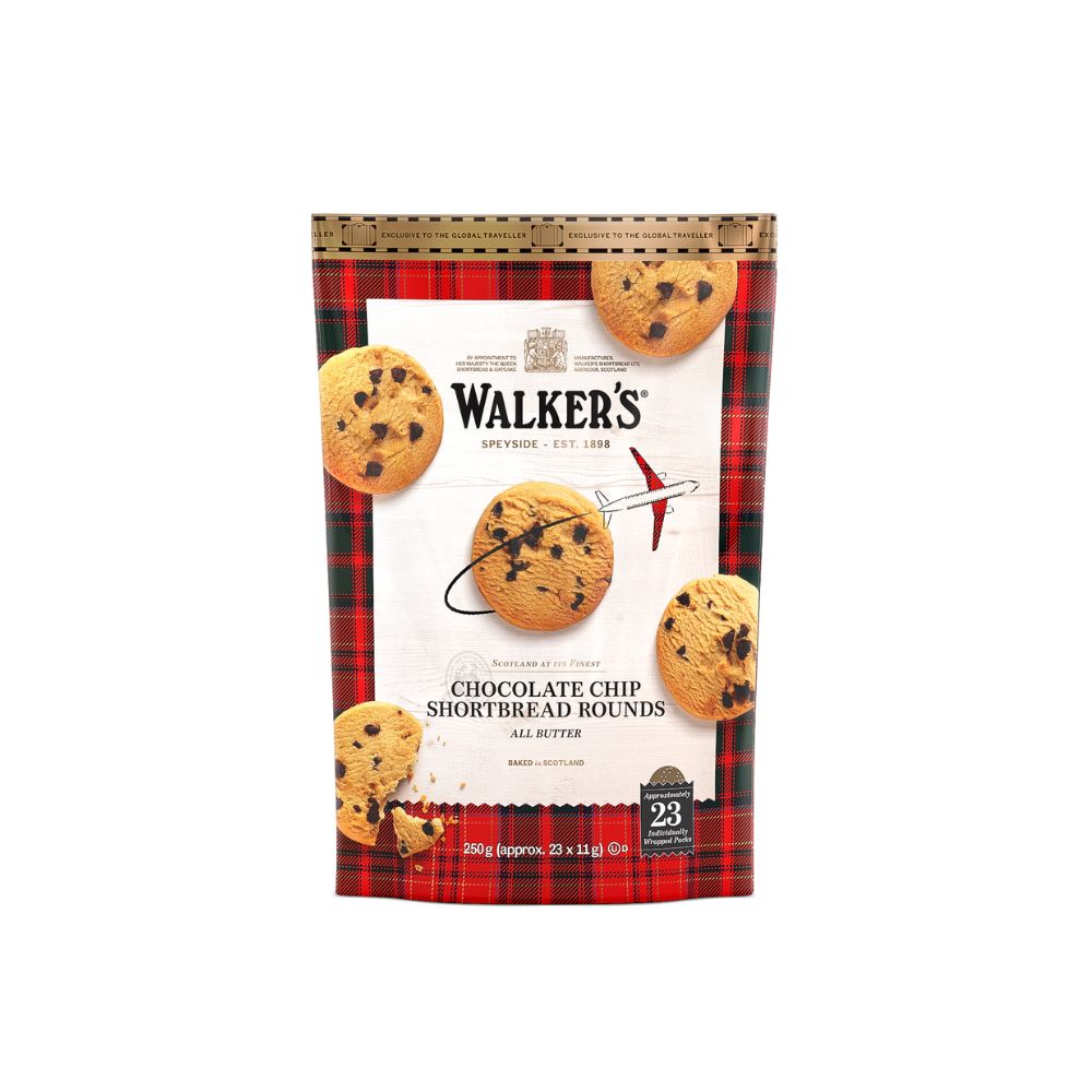 Chocolate Chip Shortbread Share Bag 250g image number null