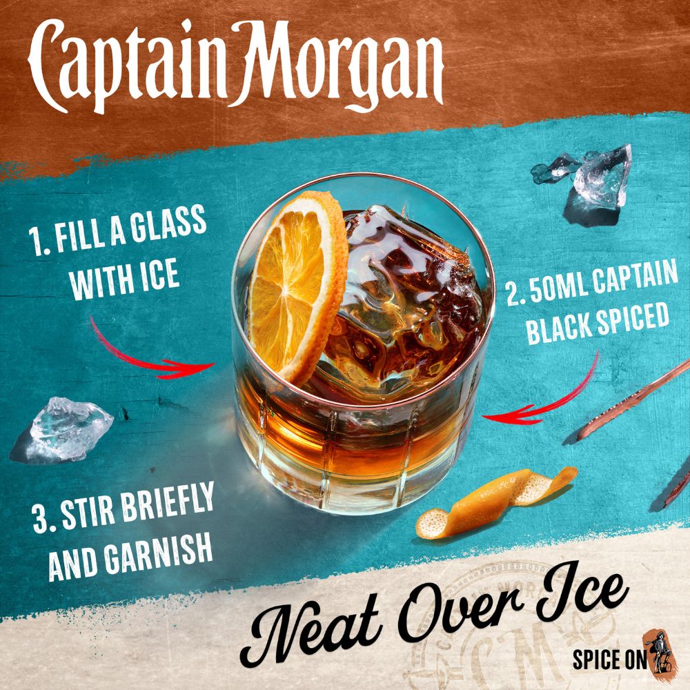 Captain Morgan Black Spiced 100cl image number null