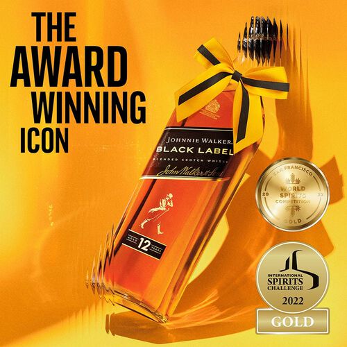 Black Blended Scotch Whisky 1L image number null