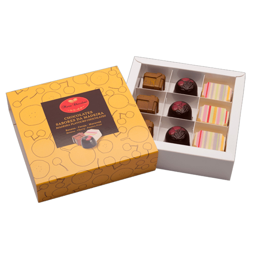 Madeira Flavour Box of Chocolates 100g image number null