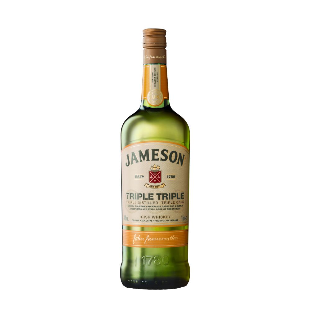 Jameson Triple Triple Irish Whiskey 1L image number null