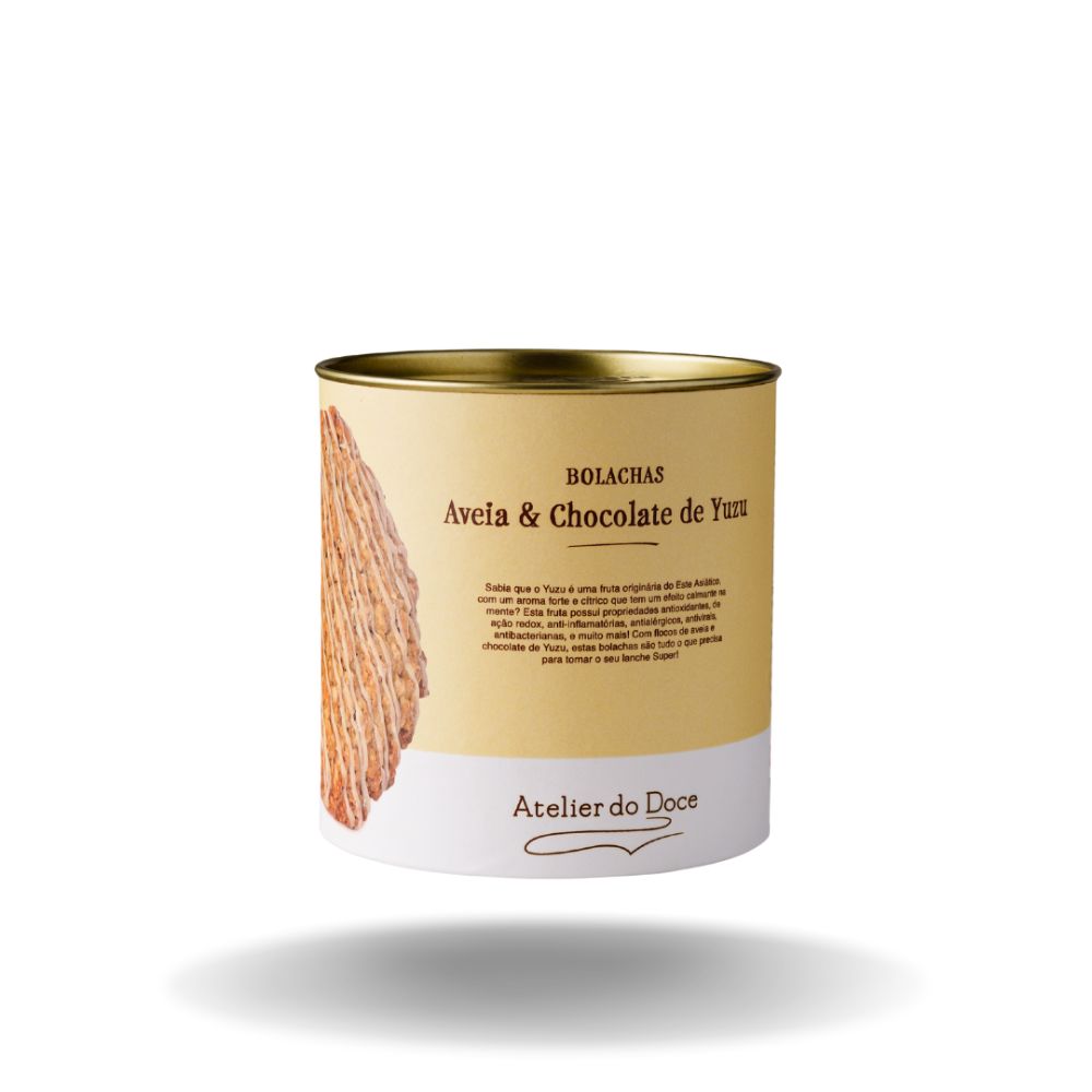 Bolacha Aveia e chocolate Yuzu 200g image number null