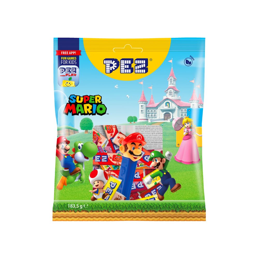 PEZ Maxibag Super Mario 183,5g image number null