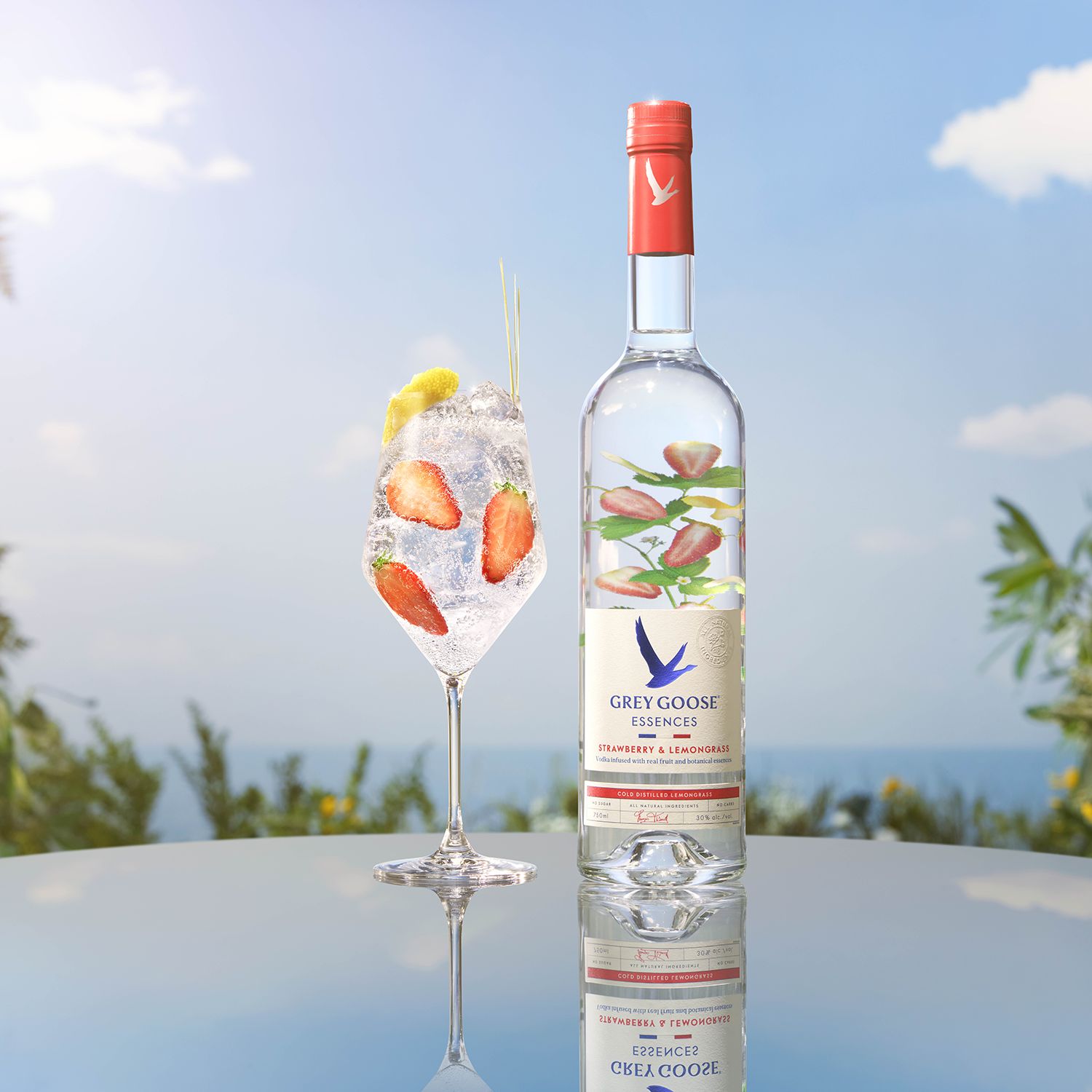 Grey Goose Essence Strawberry Lemongrass Vodka 1L image number null