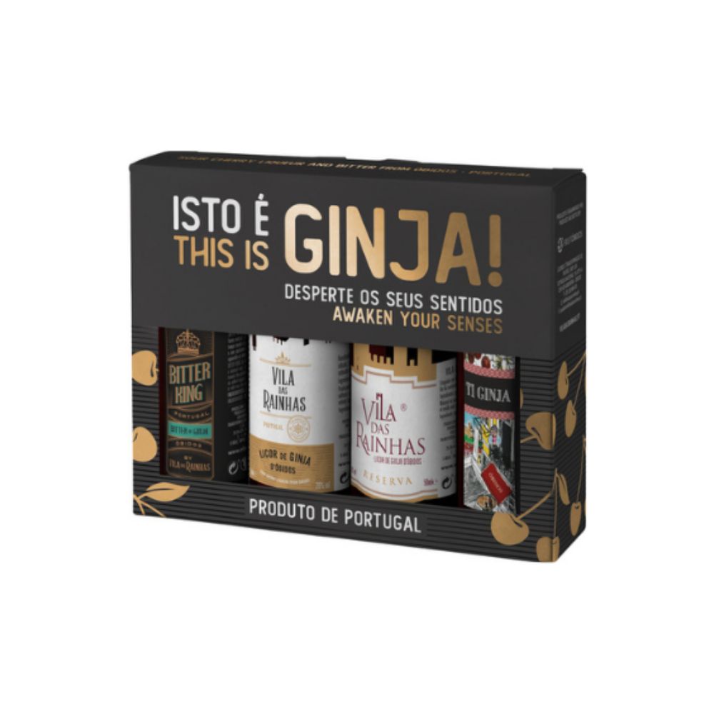 Pack Isto &eacute; Ginja 4X5cl sem fruto image number null