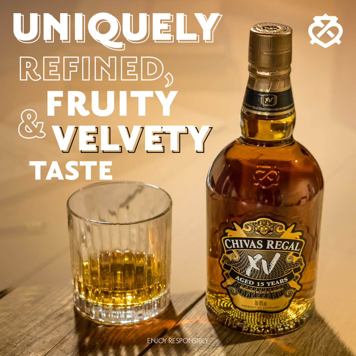 Chivas XV 15YO 100cl image number null