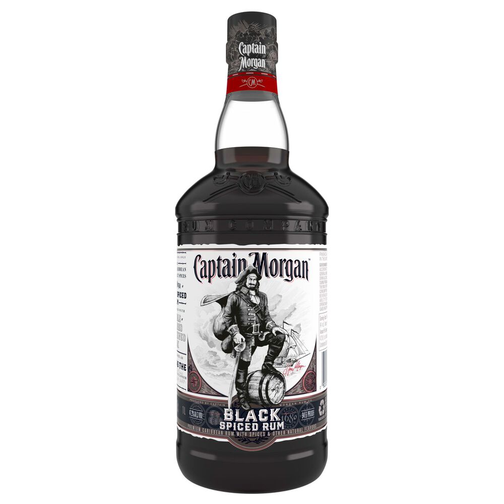 Captain Morgan Black Spiced 100cl image number null