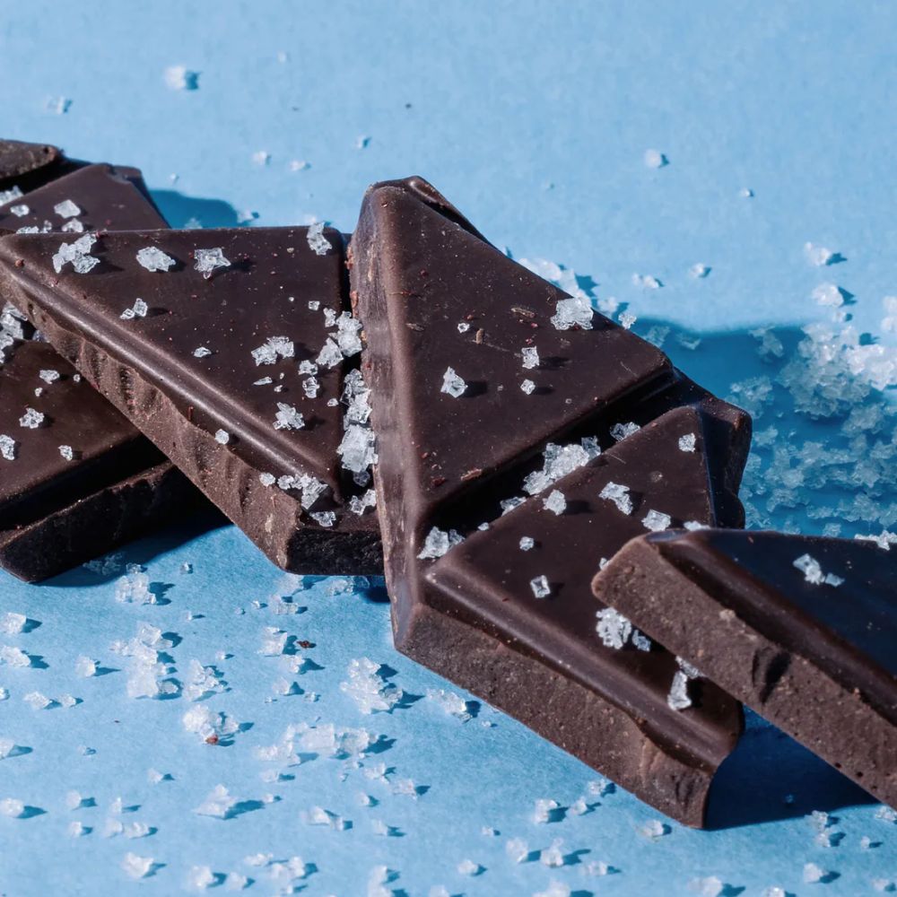 Chocolate Negro BIO 60% c/Flor de Sal 100g image number null