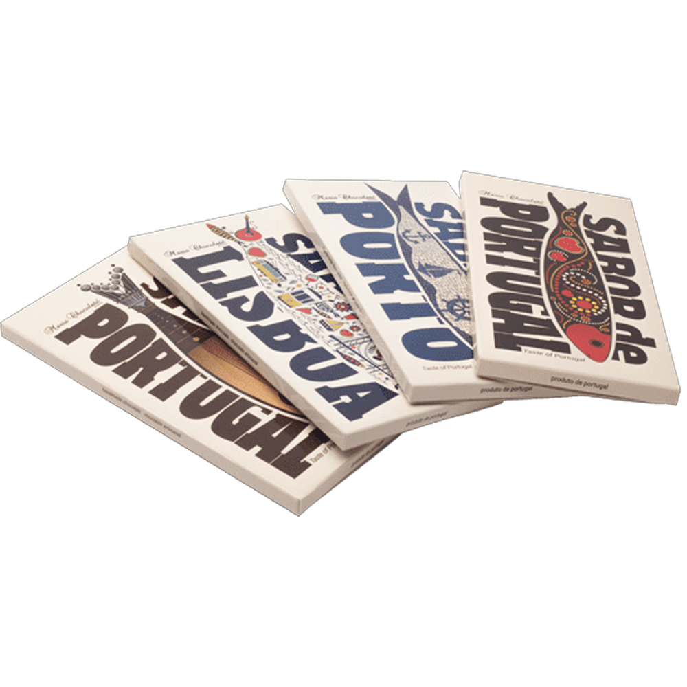 Dark Chocolate Bar Portugal Sardine Flavour image number null