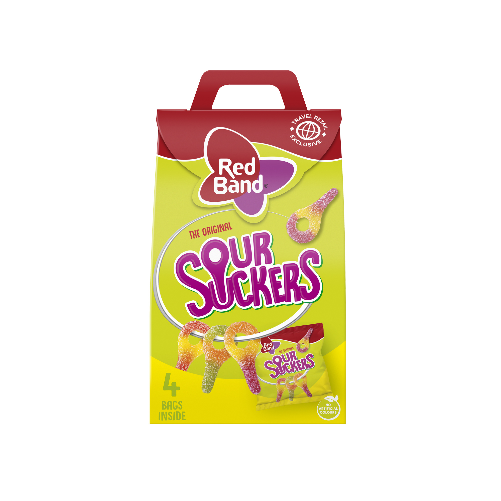 Sour Suckers Sharing Bag 400g image number null