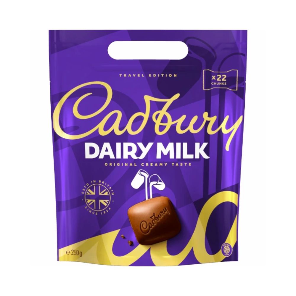 Dairy Milk Chunks Pouch 250g image number null