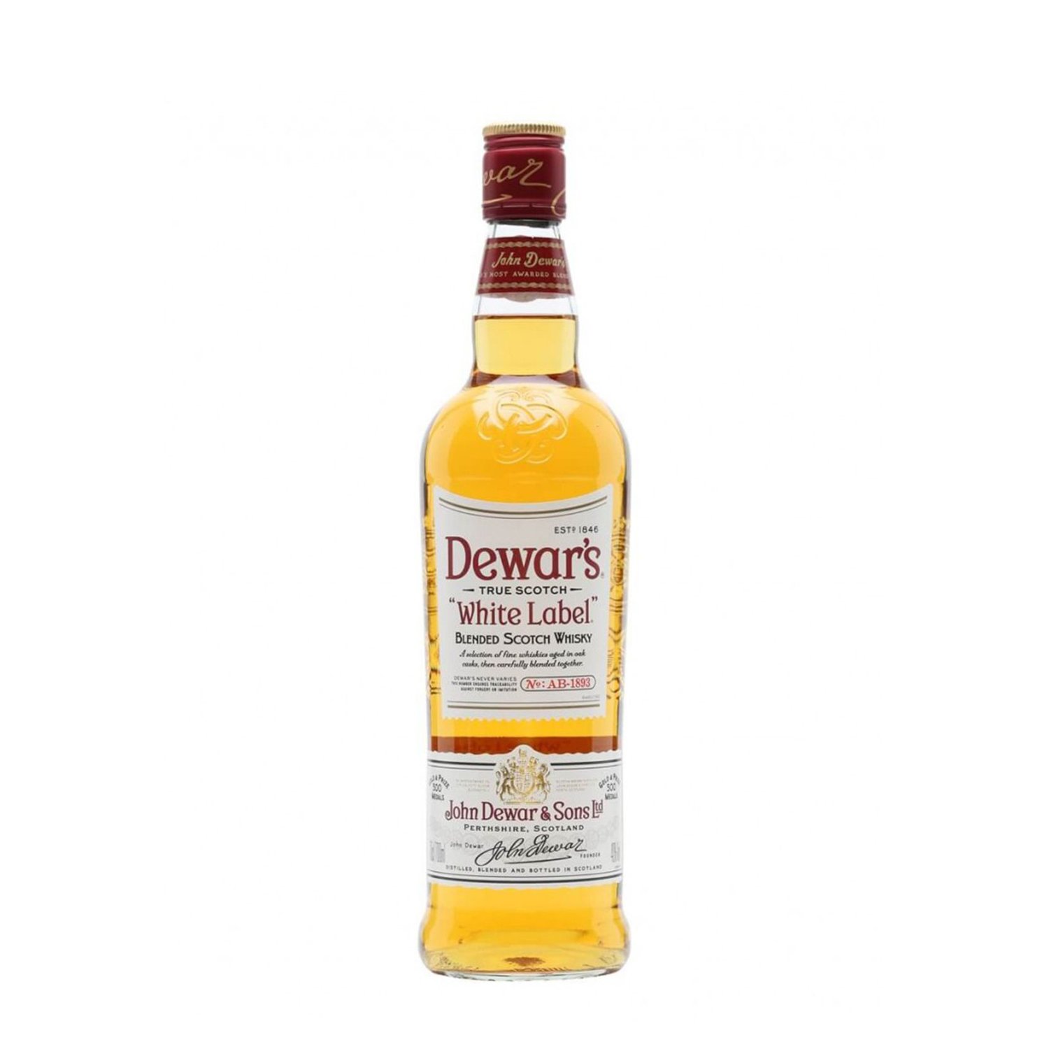 Dewars White Label Scotch Whisky 1L image number null