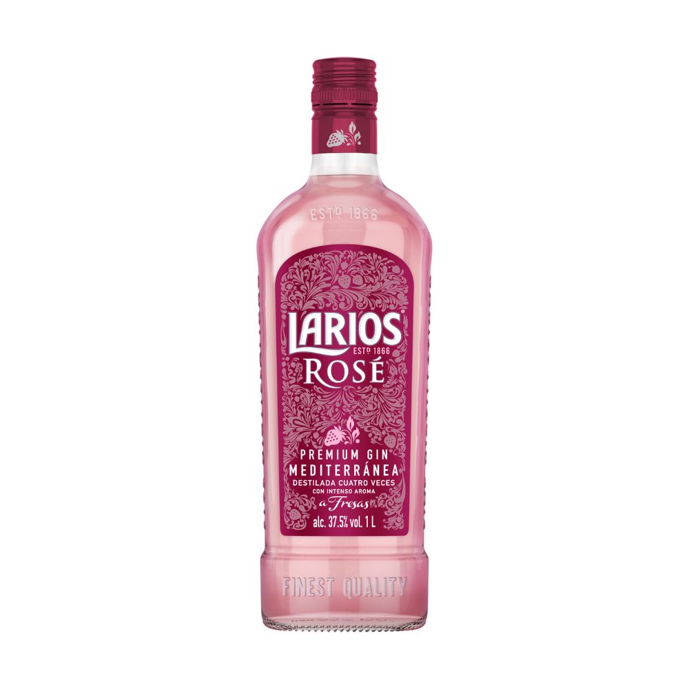 Larios Rose Gin 1L image number null