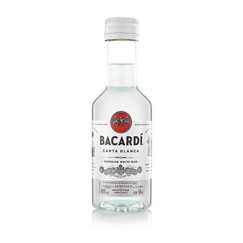 Bacardi Carta Blanca 40% 5cl image number null