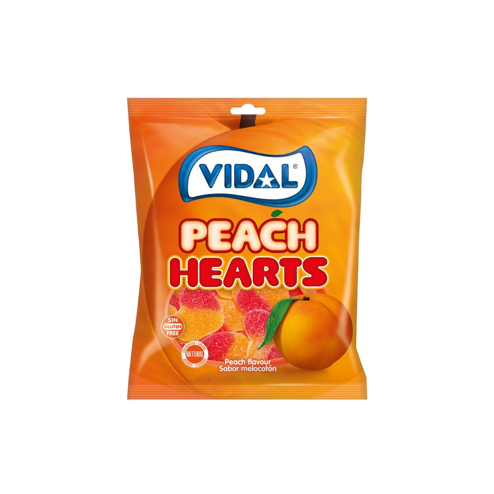 Peach Hearts 90G image number null