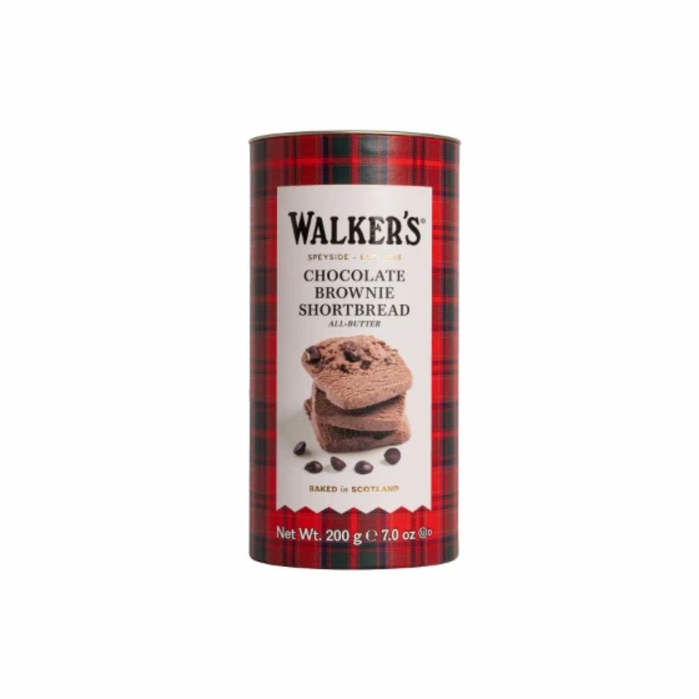 Chocolate Brownie Shortbread Tube 200g image number null